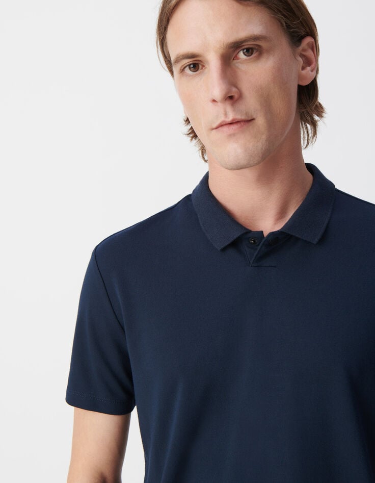 Ikks Polo Marine Maille ULTRA MOBILITY Homme