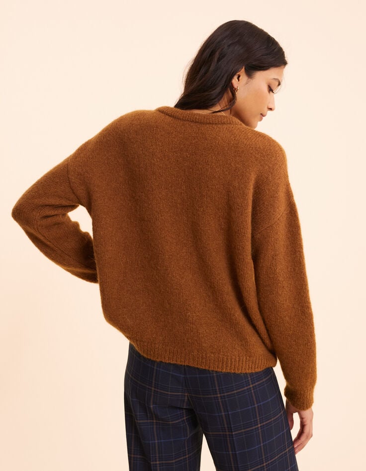 Ikks Pull Camel Tricot Fantaisie I.Code