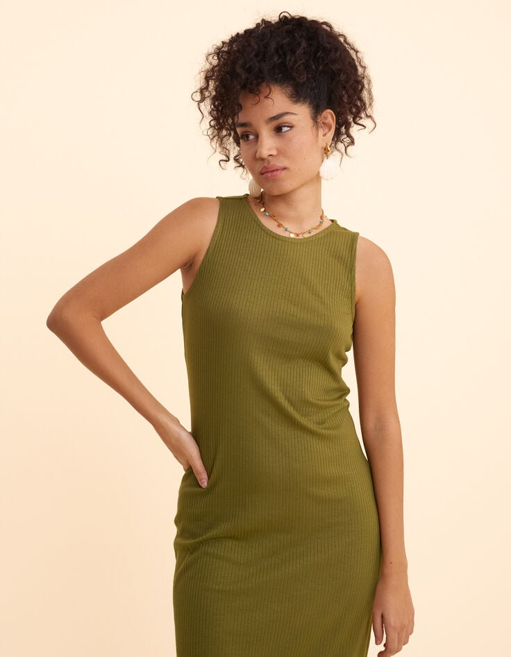 Ikks Robe Tube Kaki I.Code