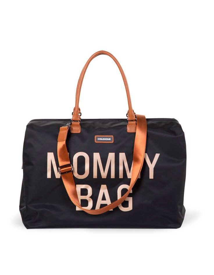 Ikks Sac à Langer Mommy Bag Noir Typo Or CHILDHOME