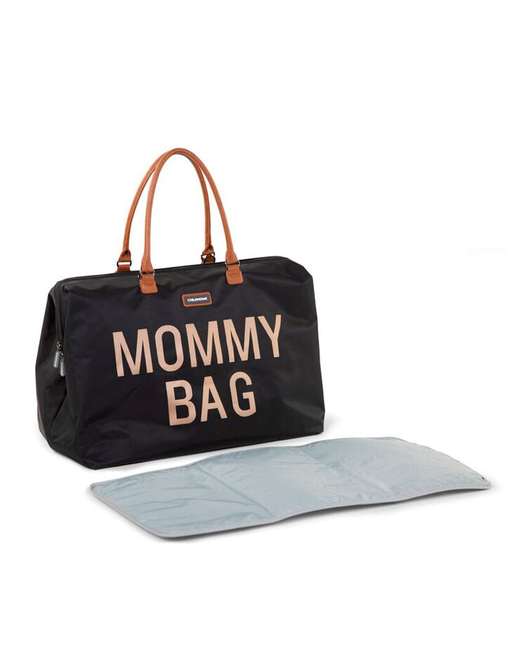 Ikks Sac à Langer Mommy Bag Noir Typo Or CHILDHOME