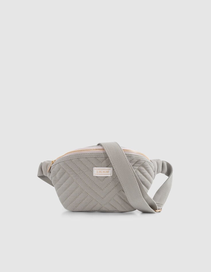 Ikks Sac Banane Kaki Matelassé Fille