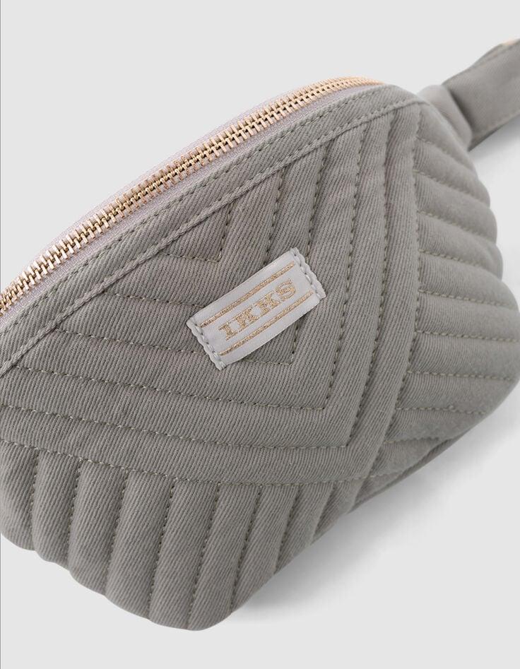 Ikks Sac Banane Kaki Matelassé Fille