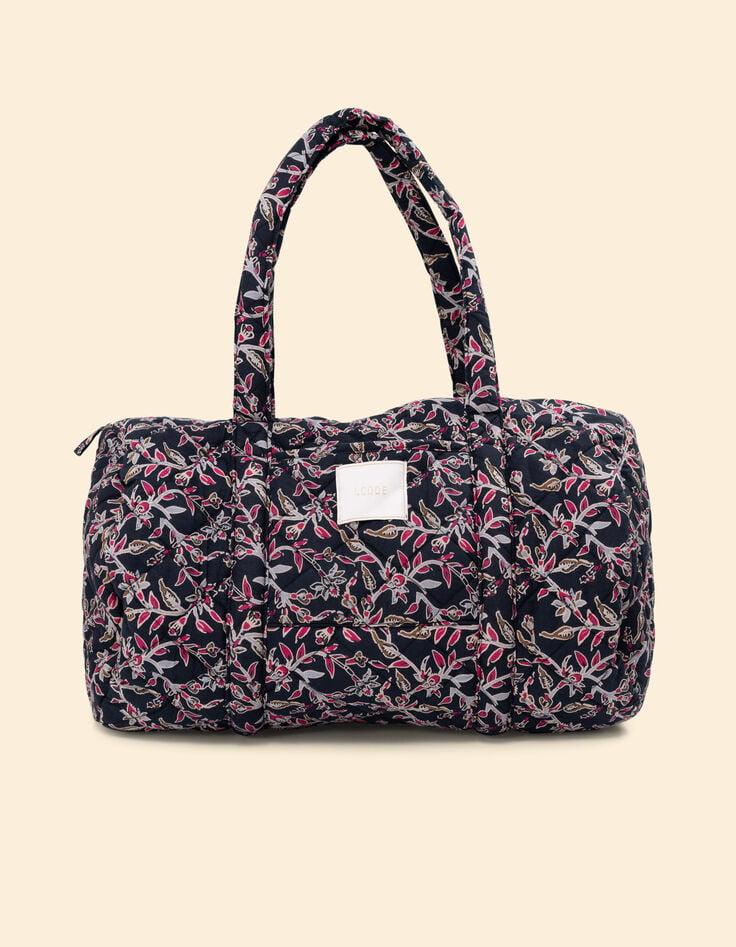 Ikks Sac Bowling Noir Imprimé Indien Bohème I.Code