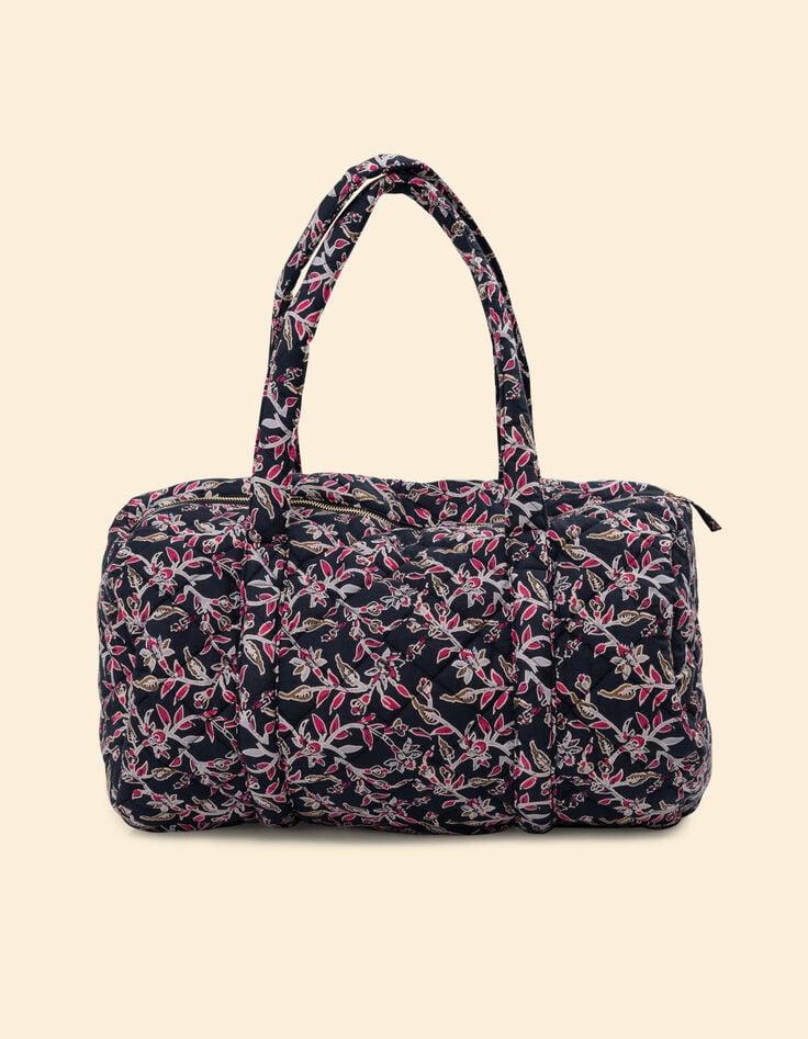 Ikks Sac Bowling Noir Imprimé Indien Bohème I.Code