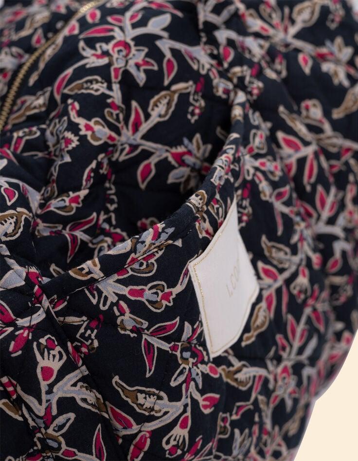 Ikks Sac Bowling Noir Imprimé Indien Bohème I.Code