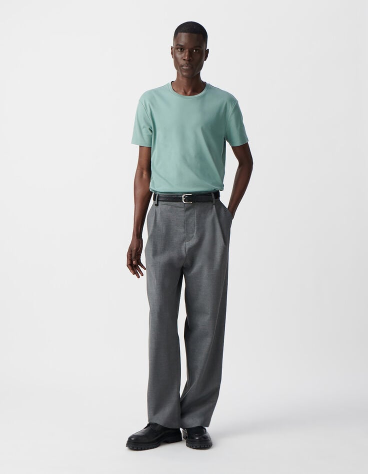 ikks T-shirt béton ABSOLUTE DRY Homme