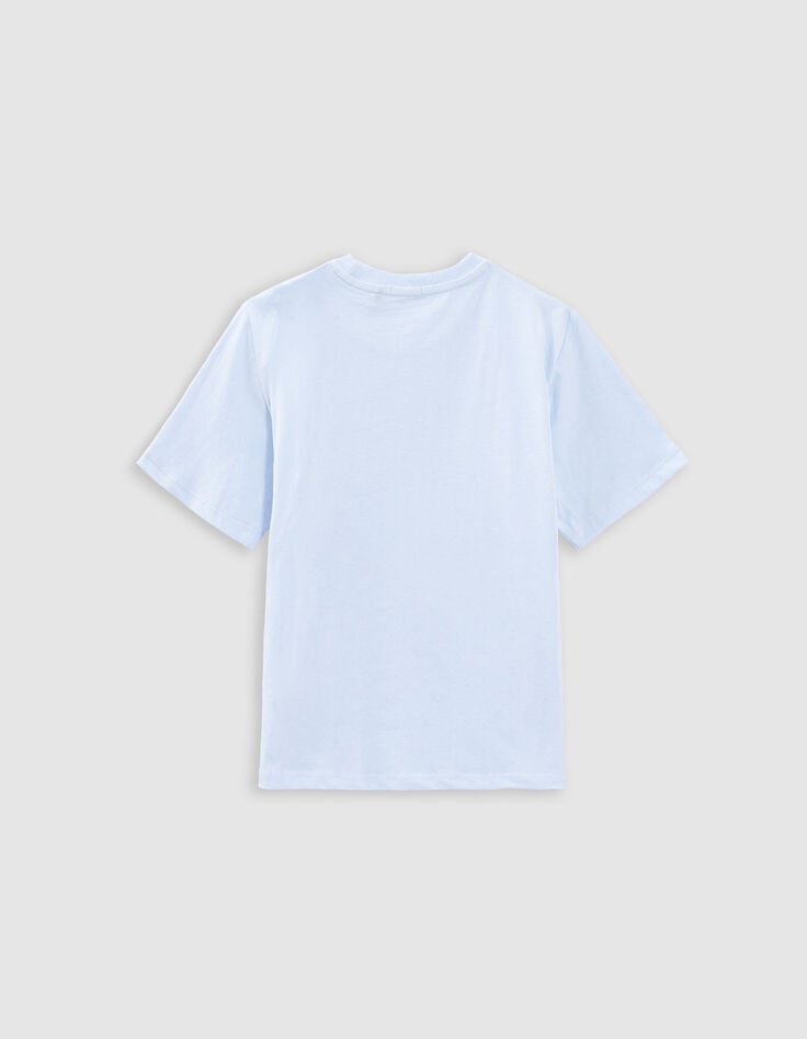 Ikks T-shirt Bleu Motif éclair Lenticulaire Garçon