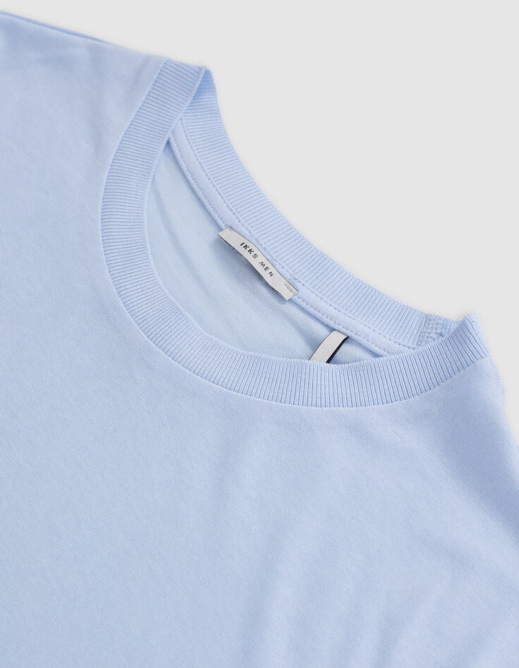 Ikks T-shirt Ciel Col Rond En Coton Modal Homme