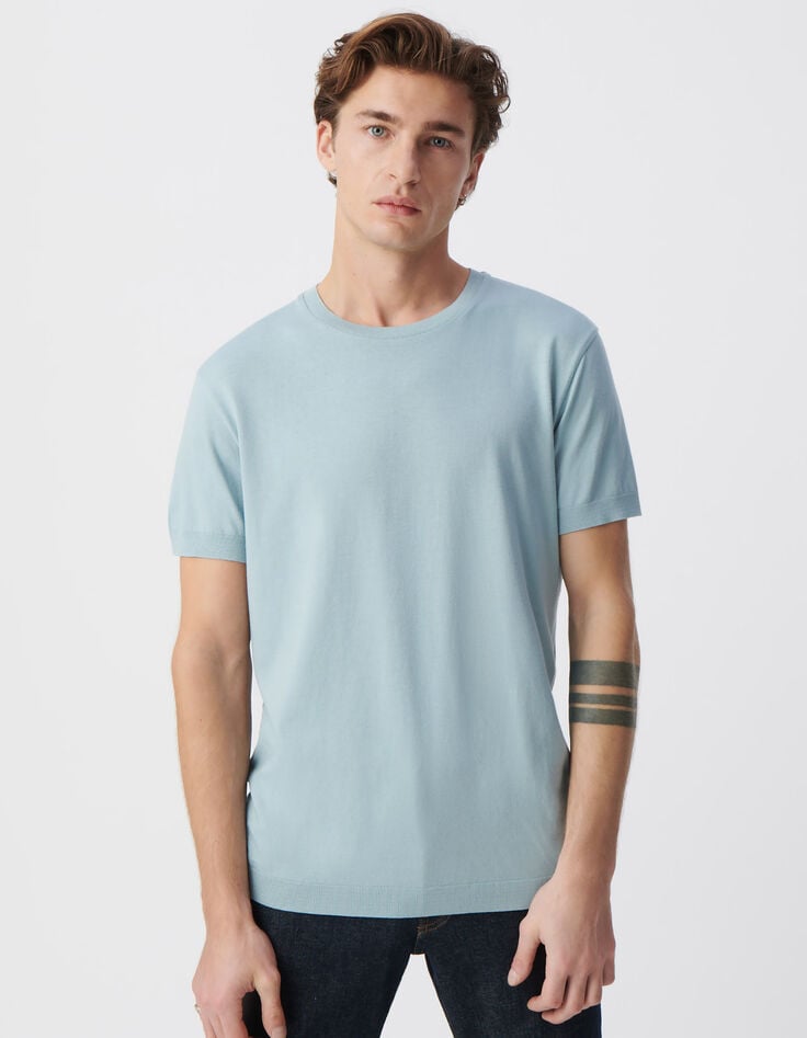 Ikks T-shirt Horizon Col Rond En Coton Modal Homme