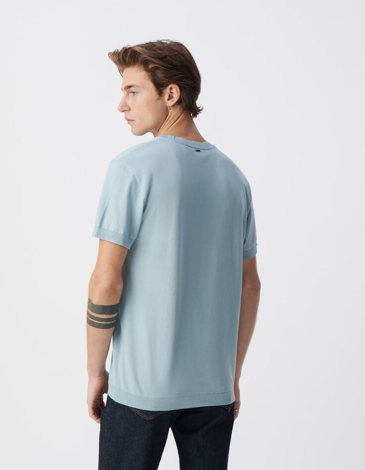 Ikks T-shirt Horizon Col Rond En Coton Modal Homme