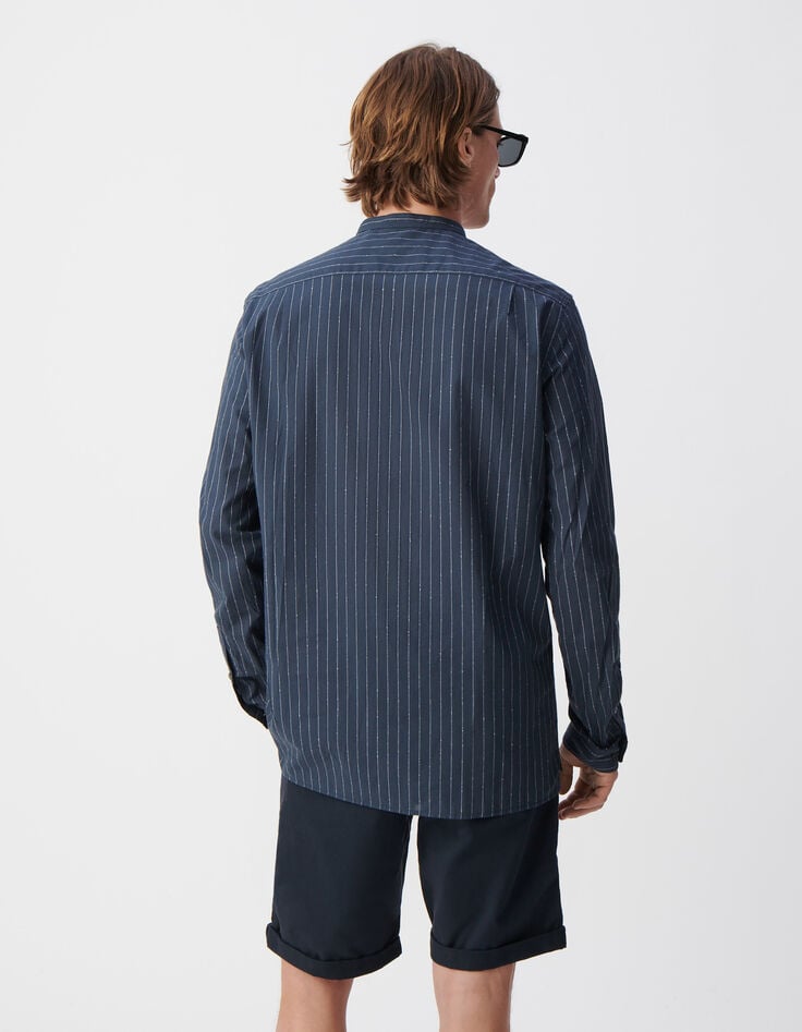 Ikks Tunique REGULAR Encre Motif Rayures Homme