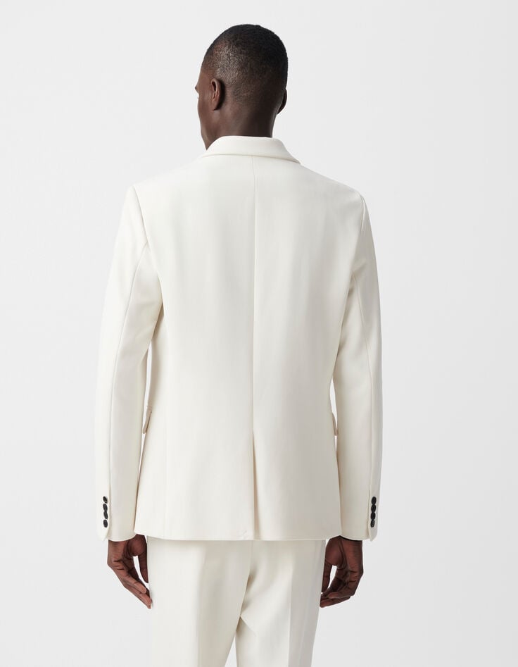 Ikks Veste De Costume Blanche Homme
