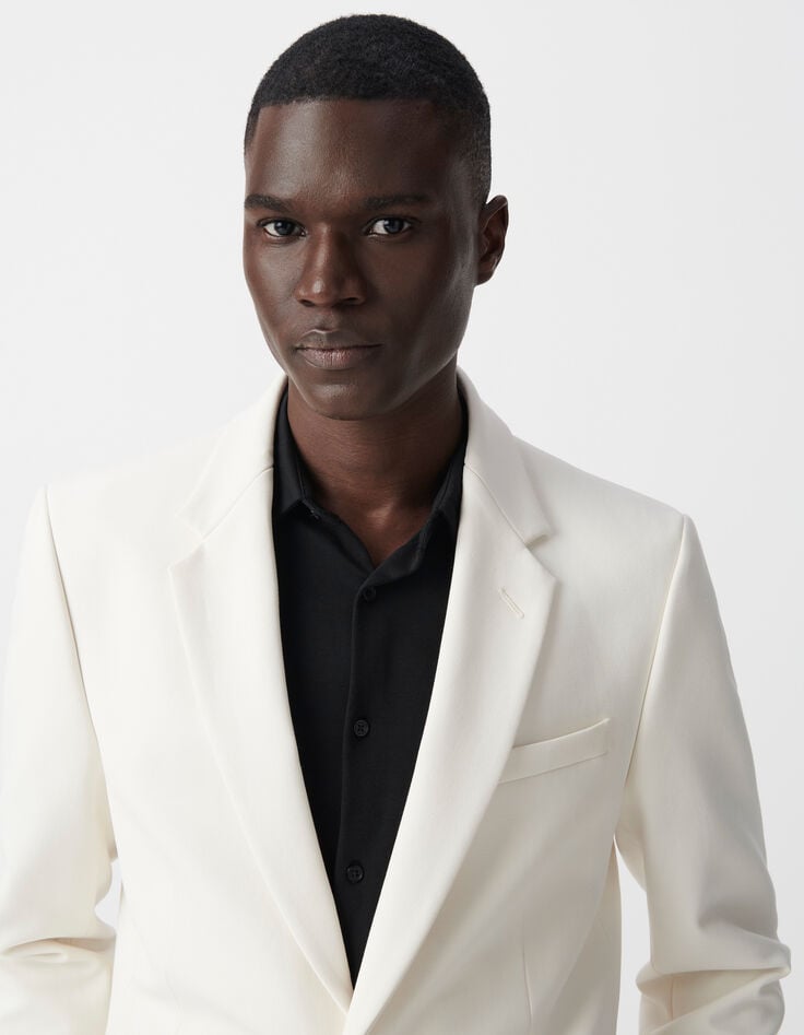 Ikks Veste De Costume Blanche Homme