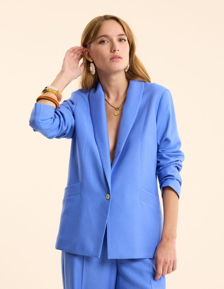 ikks Veste de costume bleue I.Code