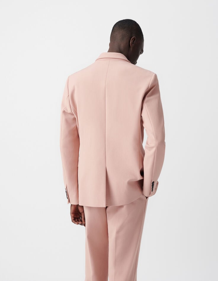 Ikks Veste De Costume Bois De Rose Homme