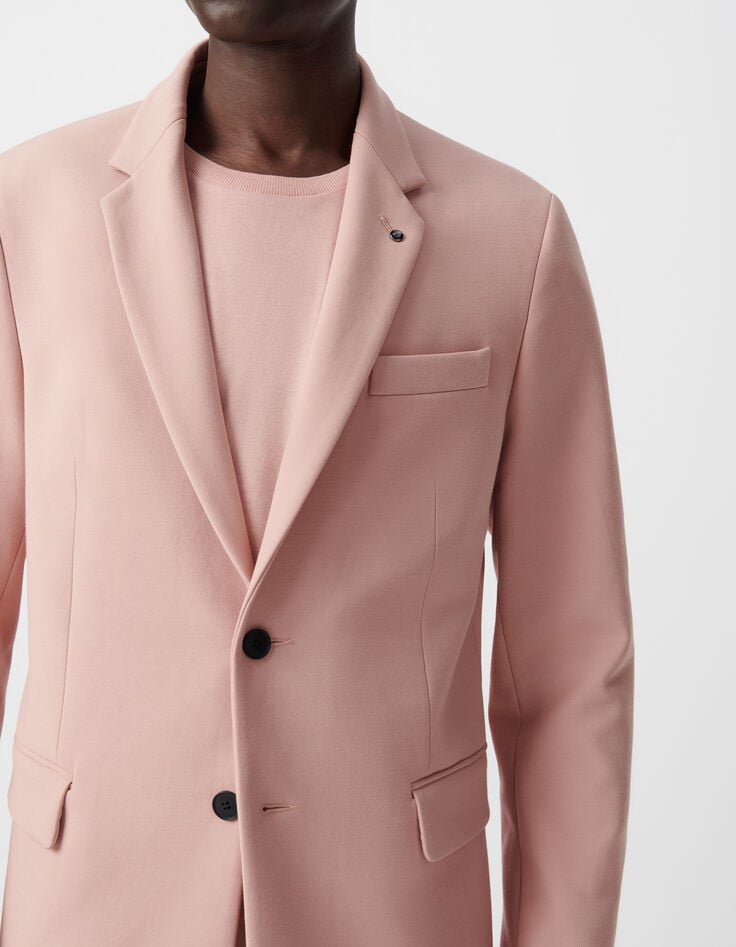 Ikks Veste De Costume Bois De Rose Homme