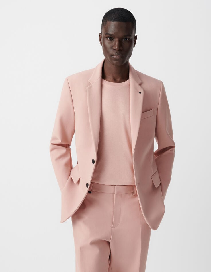 ikks Veste de costume bois de rose Homme