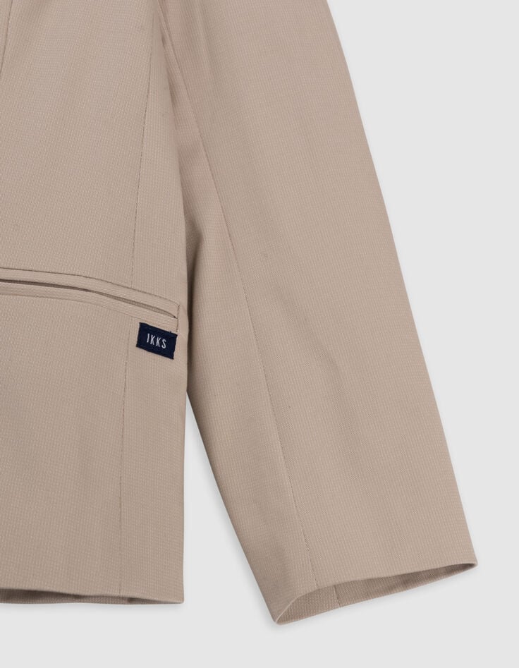 Ikks Veste De Costume Cérémonie Beige Garçon