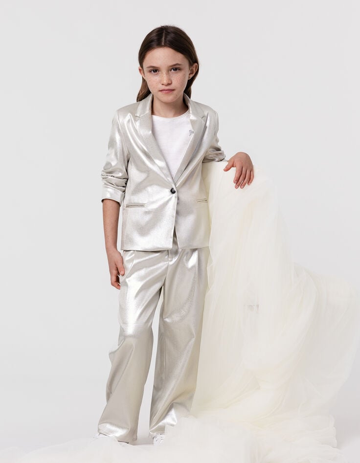 Ikks Veste De Costume Cérémonie Dorée Fille