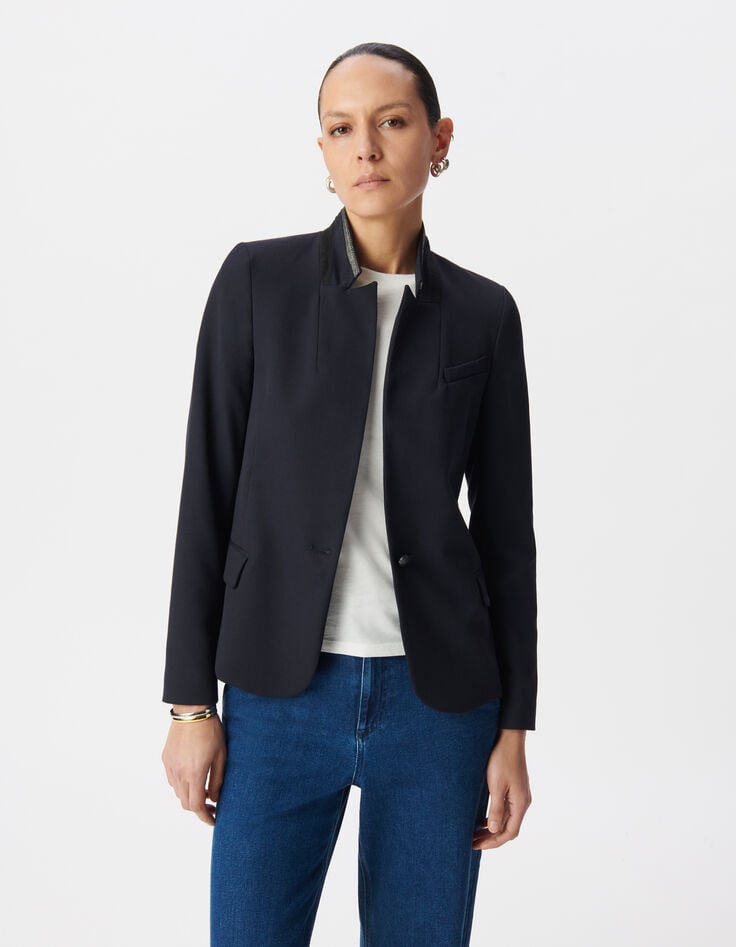 Ikks Veste De Costume Marine Ganse Fantaisie Femme