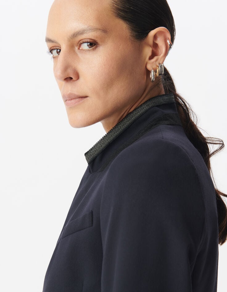 Ikks Veste De Costume Marine Ganse Fantaisie Femme