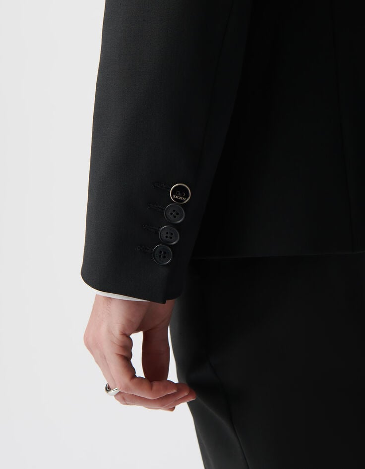 Ikks Veste De Costume Noire TRAVEL SUIT Homme