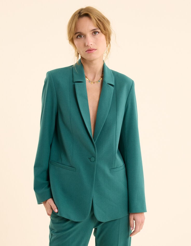 Ikks Veste De Costume Verte I.Code