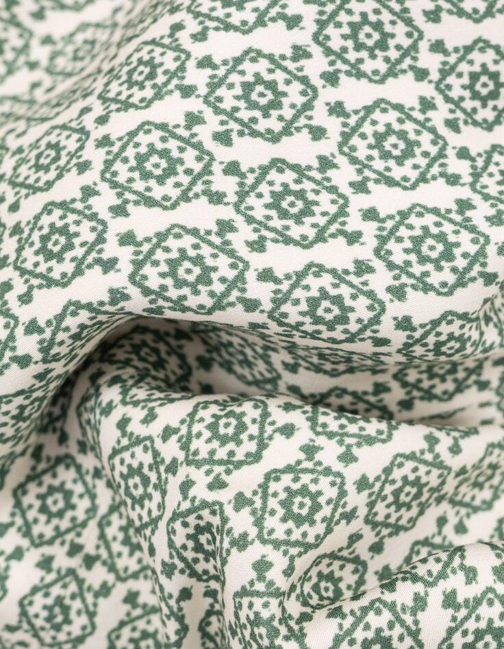 Ikks Veste De Costume Verte Imprimé Ethnique Femme