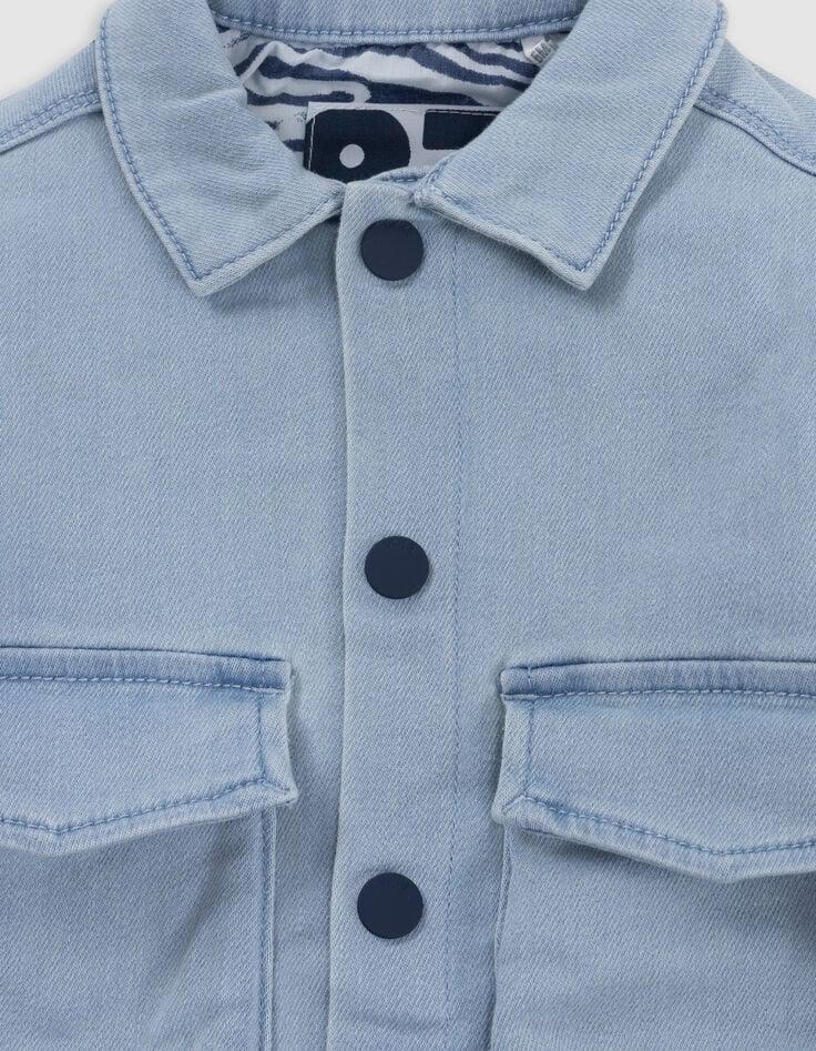 Ikks Veste En Jean Bleu Bébé Garçon