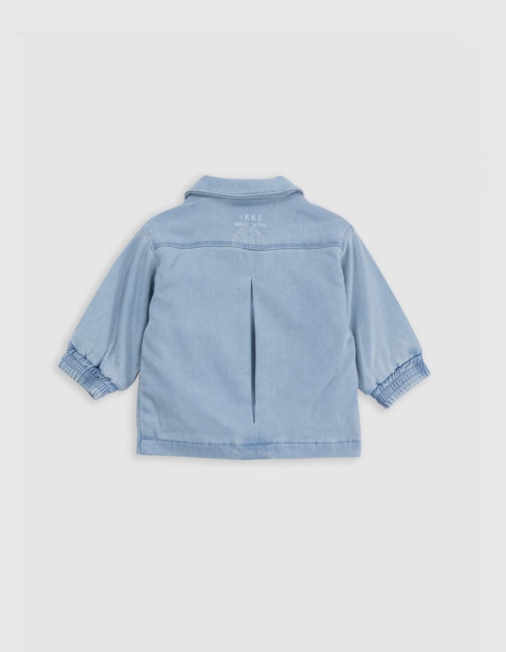Ikks Veste En Jean Bleu Bébé Garçon