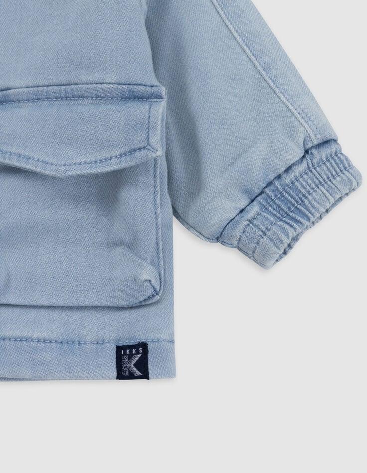 Ikks Veste En Jean Bleu Bébé Garçon