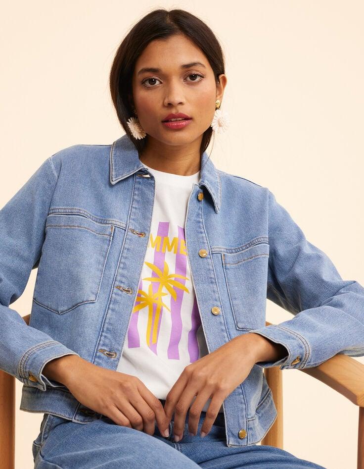 ikks Veste en jean bleu I.Code