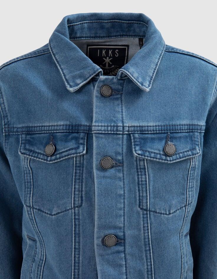 Ikks Veste En Jean Bleu Waterless Garçon