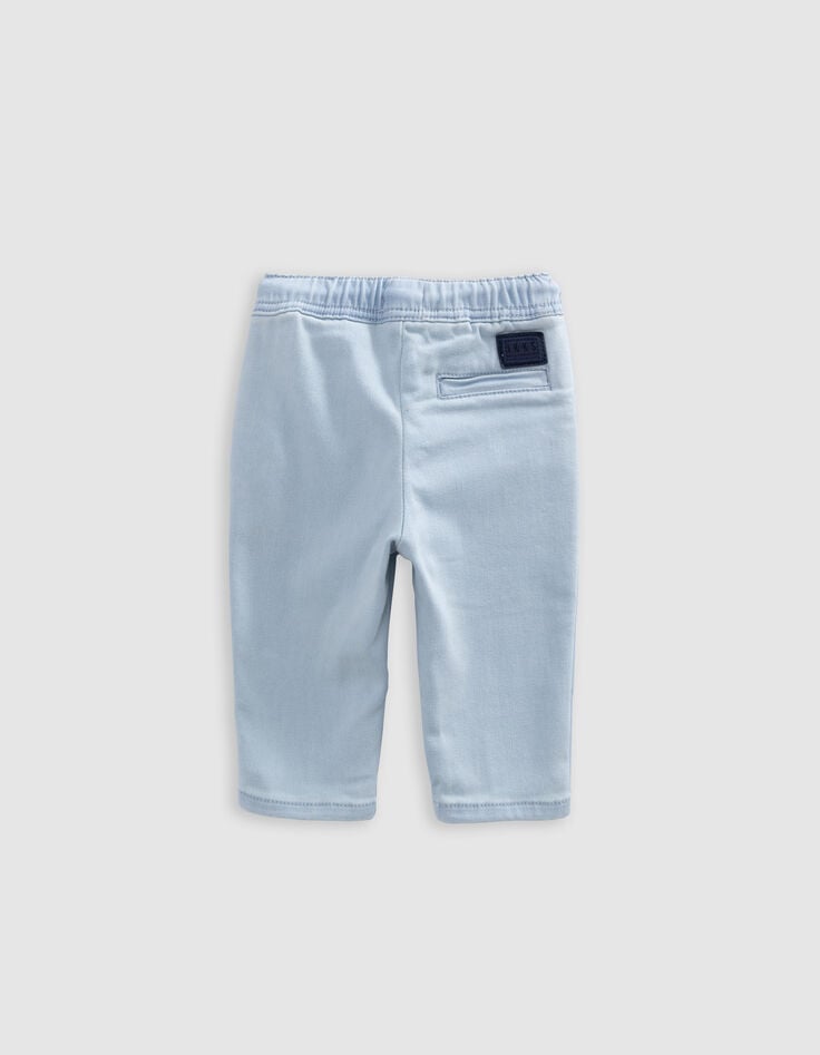 Ikks Jean Bleu Maxi Poches Taille élastiquée Bébé Garçon