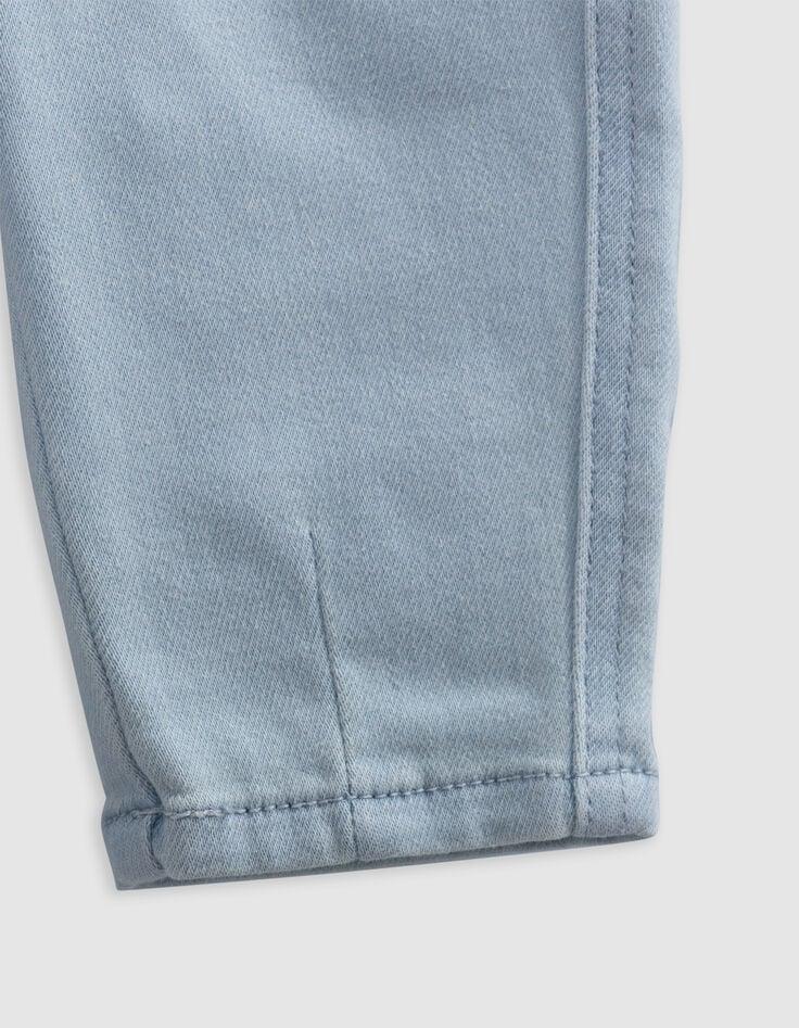 Ikks Jean Bleu Maxi Poches Taille élastiquée Bébé Garçon