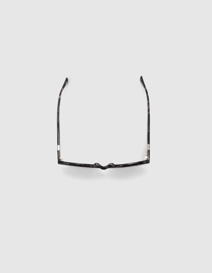 Ikks Lunettes Solaires Grises écailles Style Papillon Femme