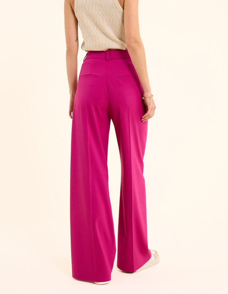Ikks Pantalon De Costume Rose Poches Boutonnées I.Code