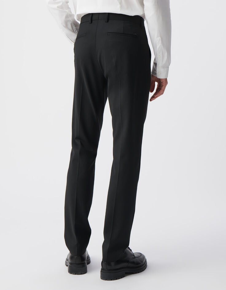 Ikks Pantalon De Costume SLIM Noir TRAVEL SUIT Homme