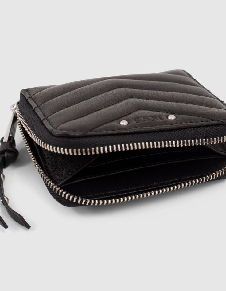 Ikks Portefeuille 1440 COMPAGNON MINI Chrome Free Femme