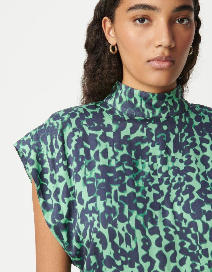 Ikks Robe Midi LENZING™ ECOVERO™ Camouflage Femme