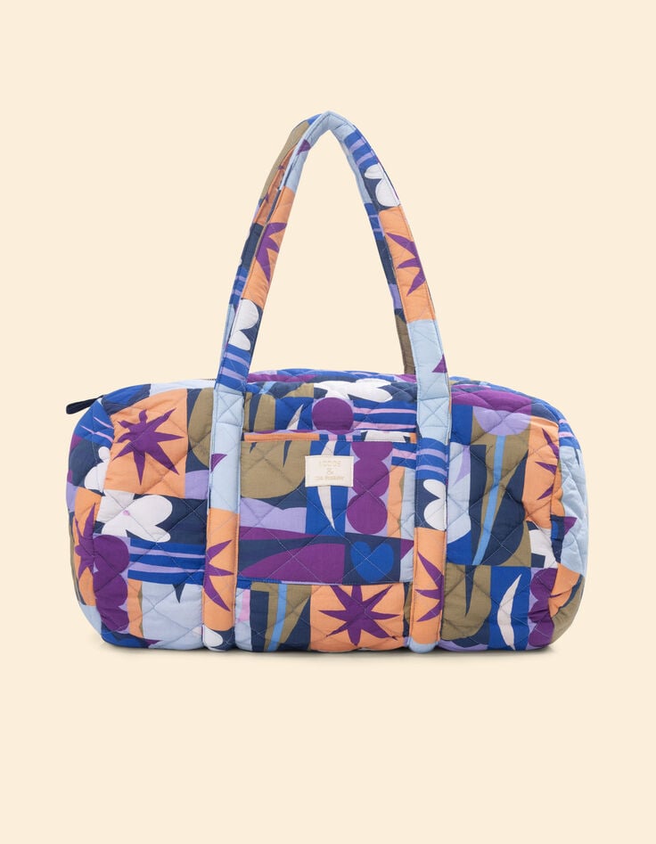 Ikks Sac Beige Visuel Floral Graphique I.Code X THE FEEBLES