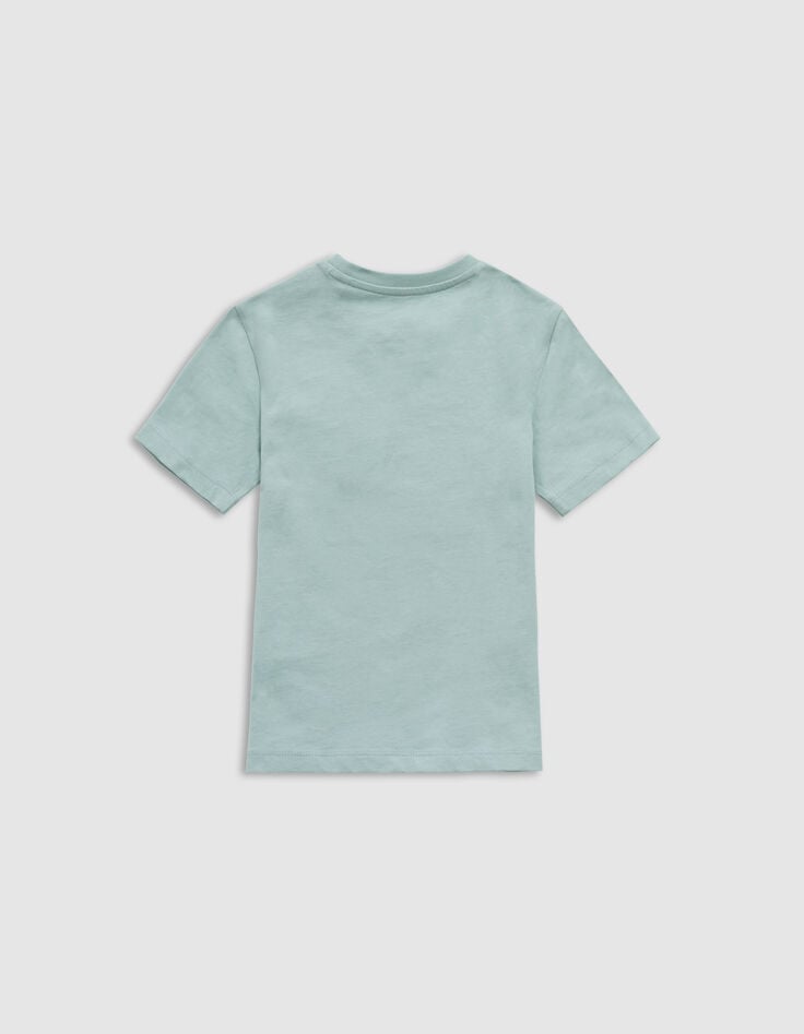 Ikks T-shirt Vert Bio Sequins HOT WHEELS X IKKS Garçon