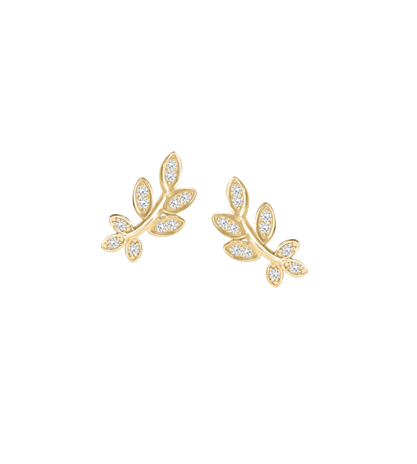 ikps bijoux Boucles d'oreilles plaquée or EHD499B-1