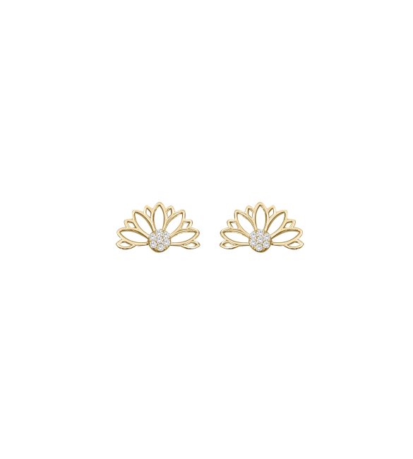 ikps bijoux Boucles d'oreilles plaquée or EHD524B-1