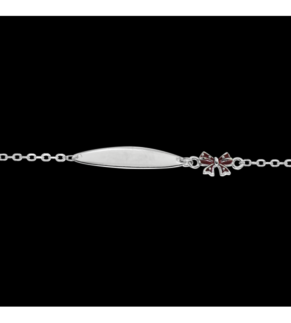 ikps bijoux Bracelet Argent Identité enfant LHC003B