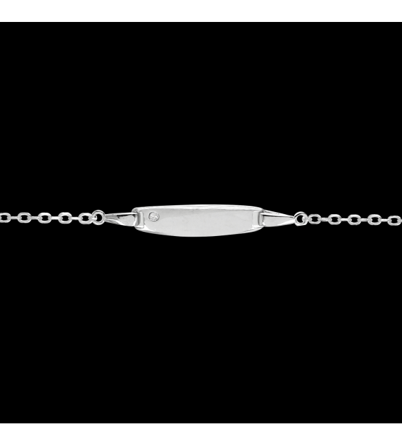 ikps bijoux Bracelet Argent Identité enfant LHC005B