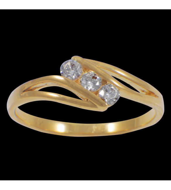 ikps bijoux Bague Plaqué Or GCJ210-1