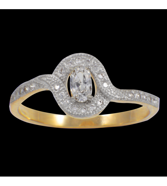 ikps bijoux Bague Plaqué Or GCJ261-1