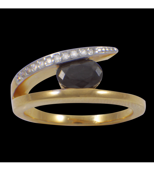 ikps bijoux Bague Plaqué Or GCJ285-1